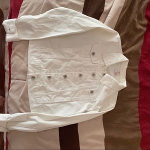 White Jean Jacket